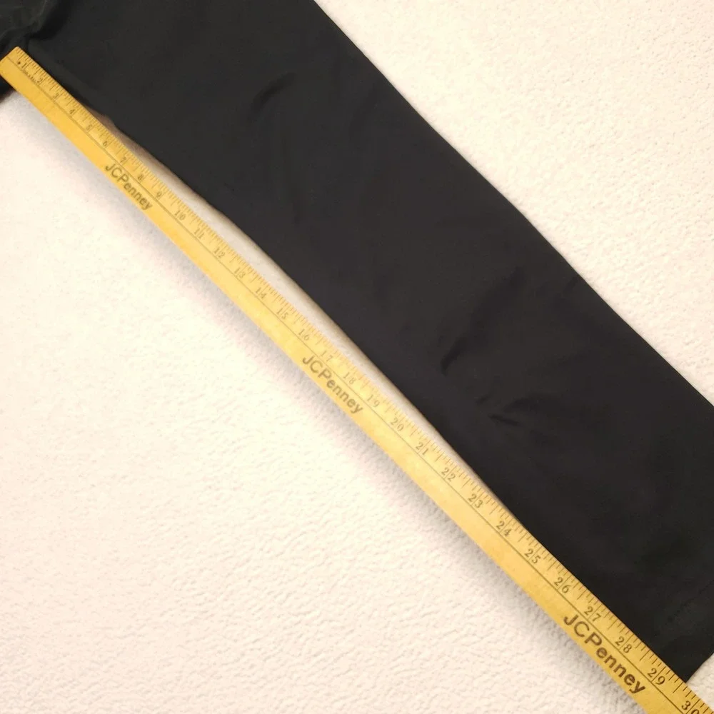 Banana Republic Fulton Skinny Fit Pants Mens 28x30 Black Chino Stretch Business